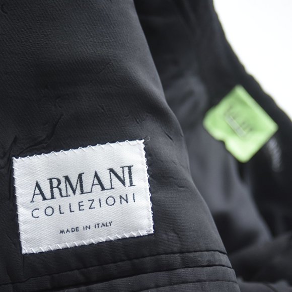 SOLD ON EBAY Armani Cashmere & Silk Sport Coat 48R - Picture 6 of 8